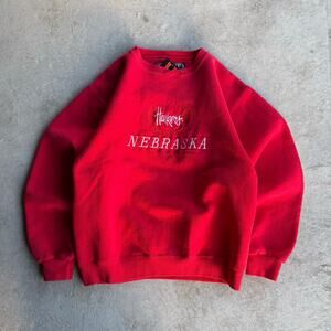 90s GALT HEAVYWEIGHT NEBRASKA CREWNECK S
